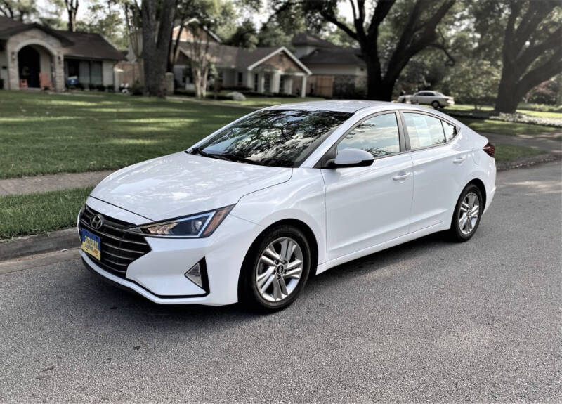 2019 Hyundai Elantra for sale at Amazon Autos in Houston TX