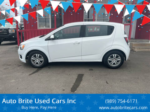 2012 Chevrolet Sonic for sale at Auto Brite Used Cars Inc in Saginaw MI