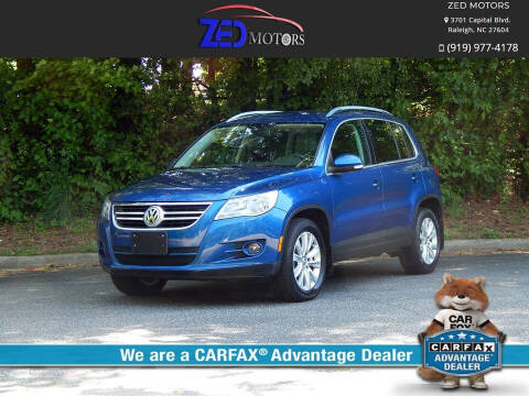 2009 Volkswagen Tiguan for sale at Zed Motors in Raleigh NC