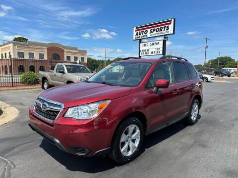 2015 Subaru Forester for sale at Auto Sports in Hickory NC