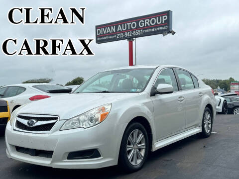 2012 Subaru Legacy for sale at Divan Auto Group in Feasterville Trevose PA