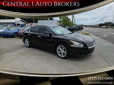 2014 Nissan Maxima for sale at Central 1 Auto Brokers in Virginia Beach VA