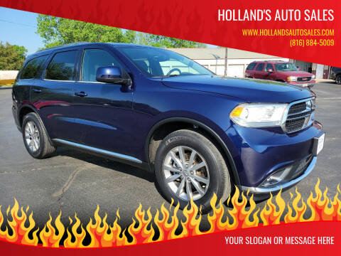 2017 Dodge Durango for sale at Holland's Auto Sales in Harrisonville MO