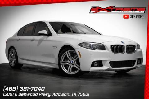 2014 BMW 5 Series for sale at EXTREME SPORTCARS INC in Addison TX