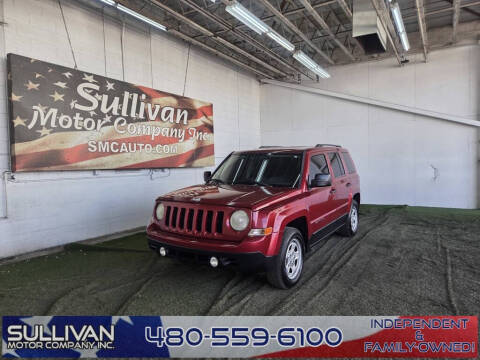 2013 Jeep Patriot for sale at SULLIVAN MOTOR COMPANY INC. in Mesa AZ