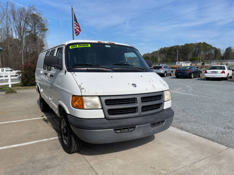 2001 Dodge Ram Van for sale at Allstar Automart in Benson NC