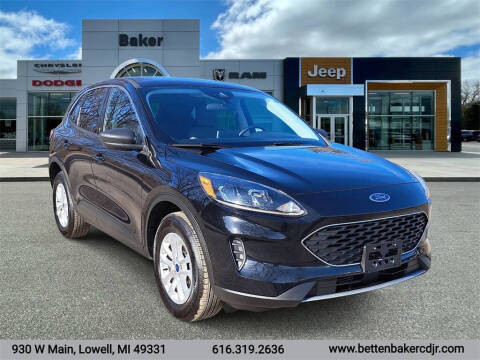 2022 Ford Escape for sale at Baker Chrysler Dodge Jeep Ram in Lowell MI