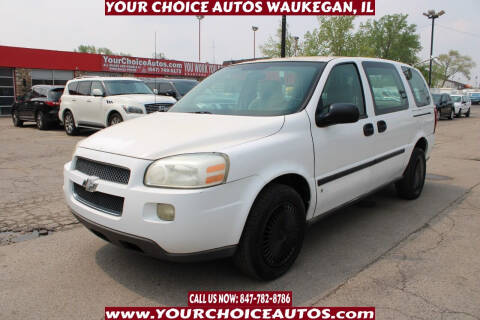2008 Chevrolet Uplander for sale at Your Choice Autos in Posen IL