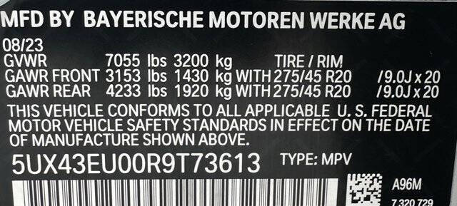 2024 BMW X5 xDrive50e