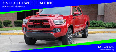 2017 Toyota Tacoma for sale at K & O AUTO WHOLESALE INC in Jacksonville FL