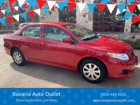 2009 Toyota Corolla for sale at Bavaria Auto Outlet in Victoria MN