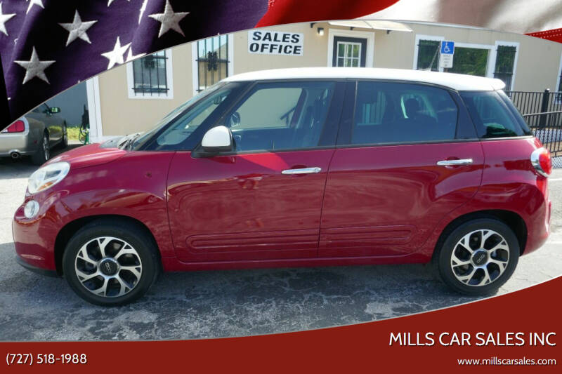 2015 FIAT 500L for sale at MILLS CAR SALES INC in Clearwater FL