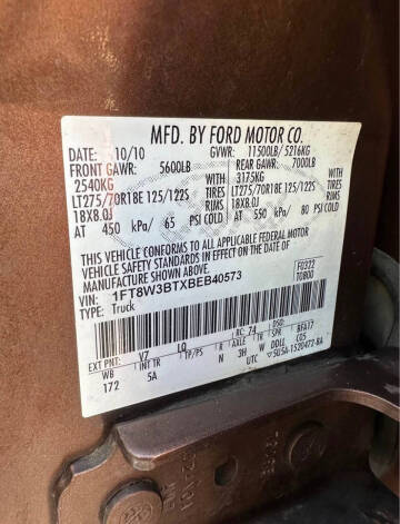 2011 Ford F-350 Super Duty Lariat