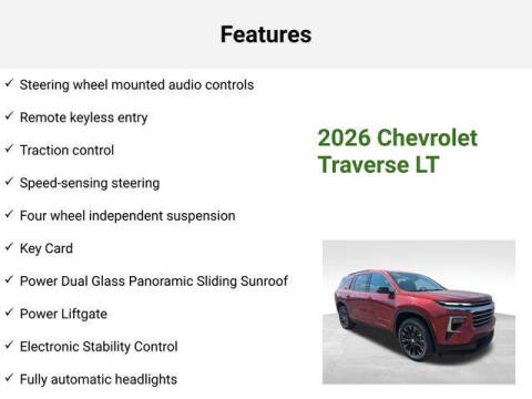 2026 Chevrolet Traverse LT