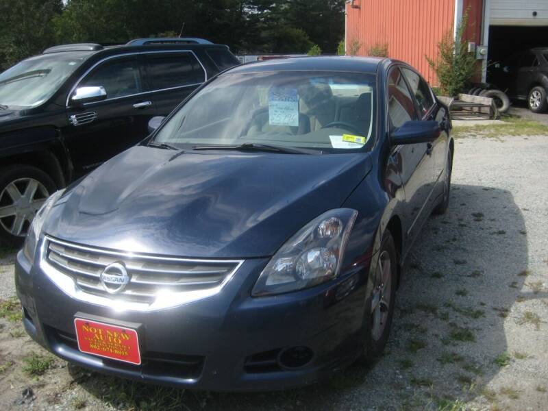 2012 Nissan Altima for sale at Not New Auto Sales & Service in Bomoseen VT
