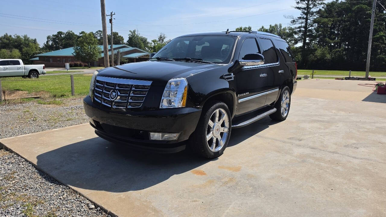 Black 2008 Cadillac Escalade Base AWD Base 4dr SUV 1