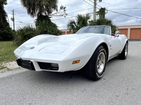 1975 Chevrolet Corvette for sale at American Classics Autotrader LLC in Pompano Beach FL