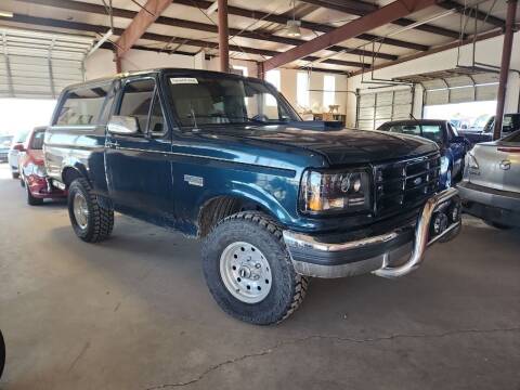 1994 Ford Bronco for sale at PYRAMID MOTORS - Pueblo Lot in Pueblo CO