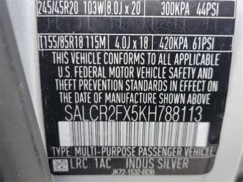 2019 Land Rover Discovery Sport