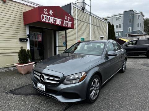 2017 Mercedes-Benz C-Class for sale at Champion Auto LLC in Quincy MA