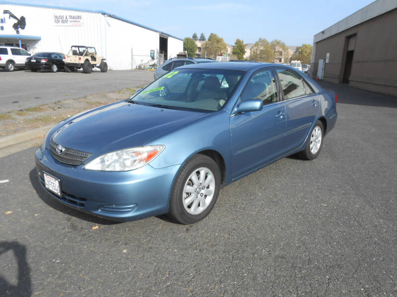 2002 Toyota Camry for sale at Sutherlands Auto Center in Rohnert Park CA