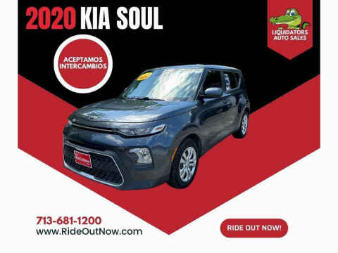2020 Kia Soul for sale at LIQUIDATORS in Houston TX