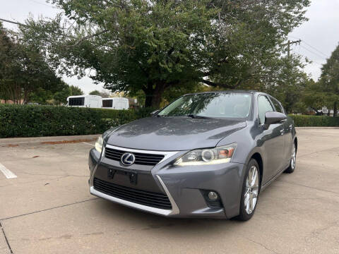 2015 Lexus CT 200h for sale at CarzLot, Inc in Richardson TX