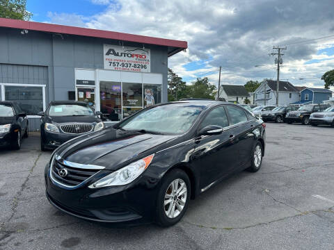 2014 Hyundai Sonata for sale at AutoPro Virginia LLC in Virginia Beach VA