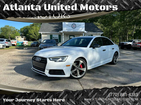 2018 Audi S4 for sale at Atlanta United Motors in Jefferson GA