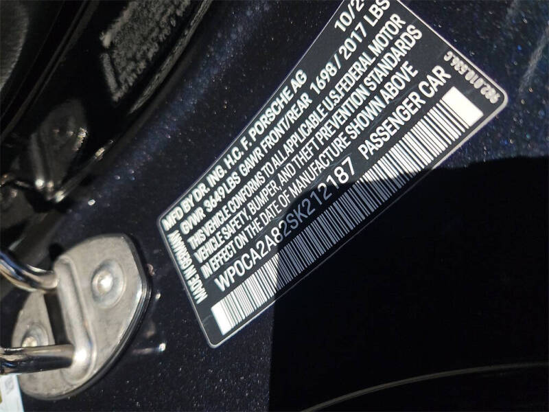 2025 Porsche 718 Boxster