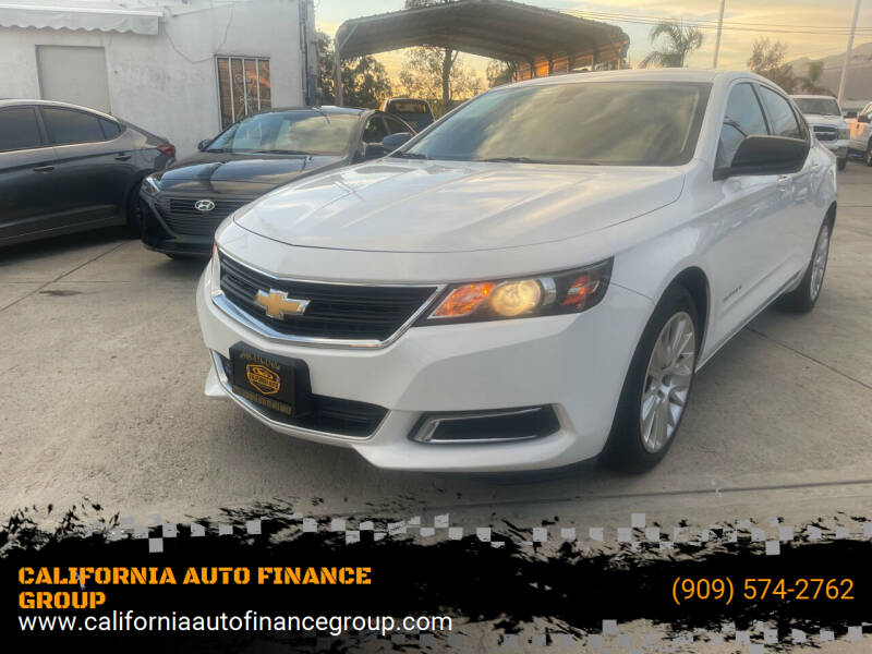 2018 Chevrolet Impala for sale at CALIFORNIA AUTO FINANCE GROUP in Fontana CA