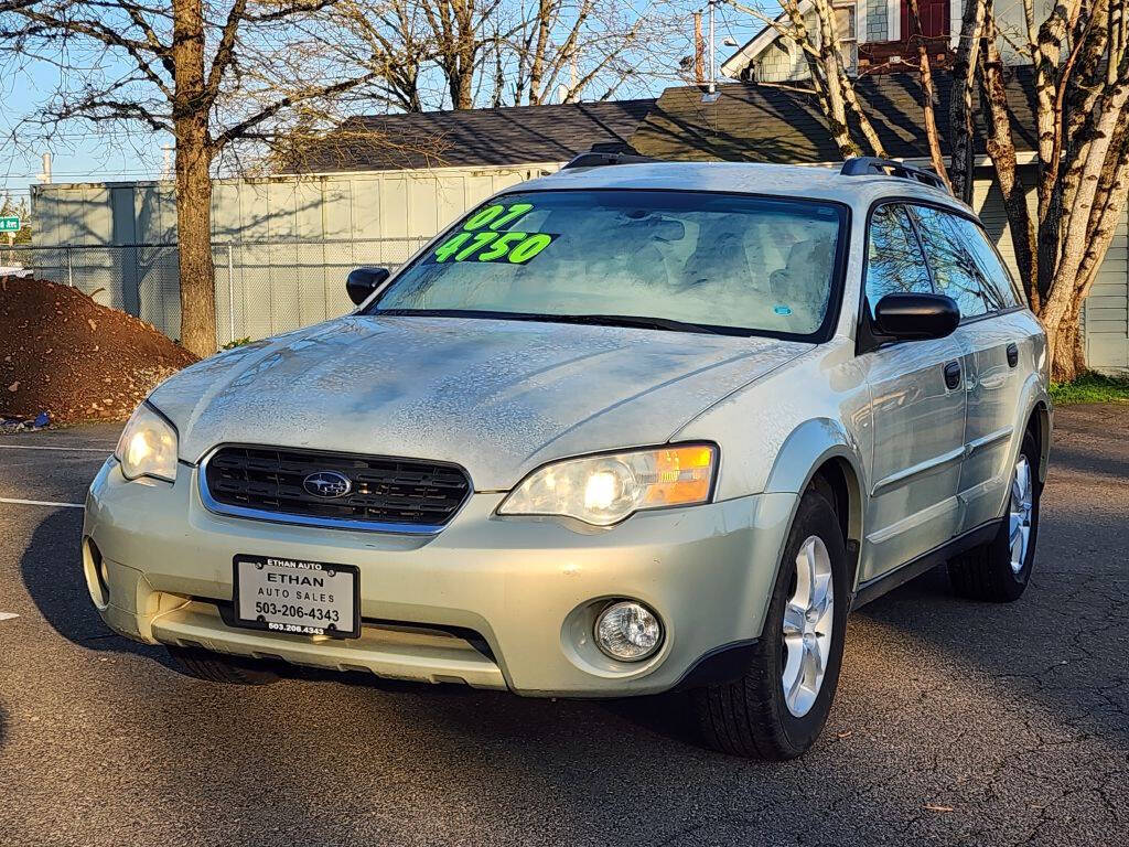 2007 Subaru Outback for sale at ETHAN AUTO SALES LLC in Portland, OR