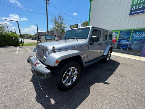 2015 Jeep Wrangler Unlimited for sale at Bay City Autosales in Tampa FL