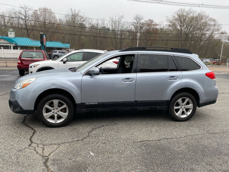 2014 Subaru Outback for sale at M G Motors in Johnston RI