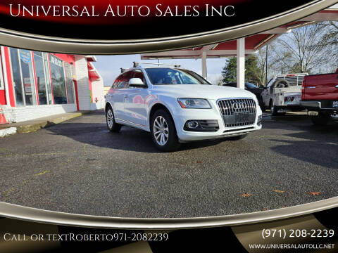 2015 Audi Q5 for sale at Universal Auto Sales in Salem OR