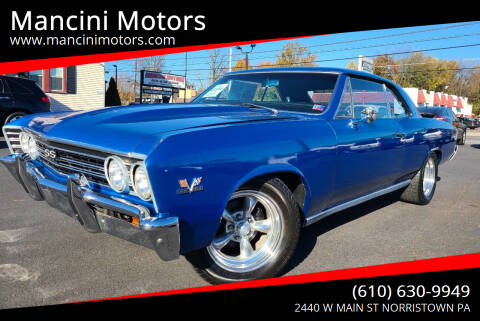 1967 Chevrolet Chevelle for sale at Mancini Motors in Norristown PA