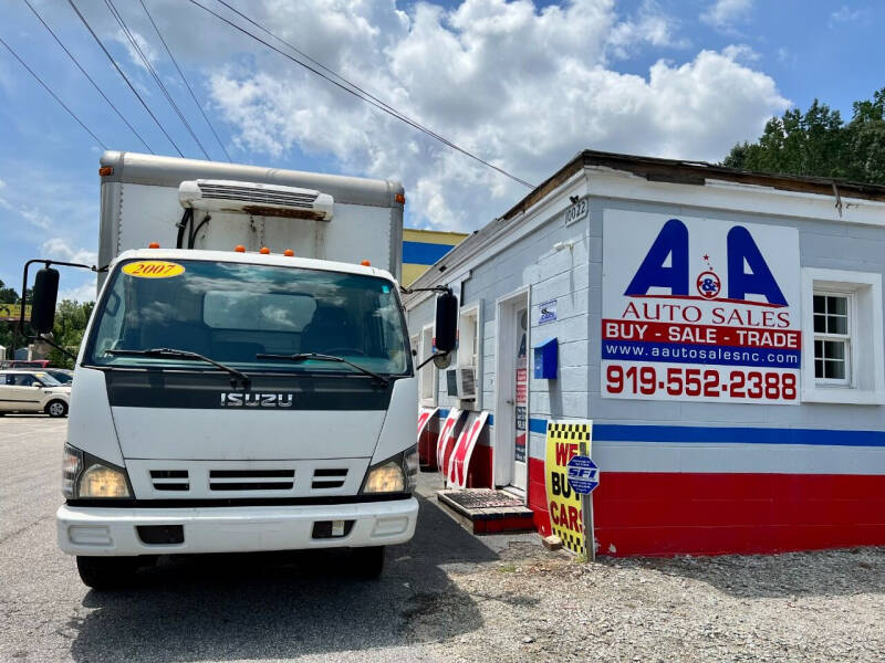 2007 Isuzu NQR for sale at A&A Auto Sales in Fuquay Varina NC