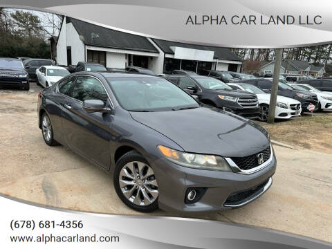 2013 Honda Accord for sale at Alpha Car Land LLC in Snellville GA