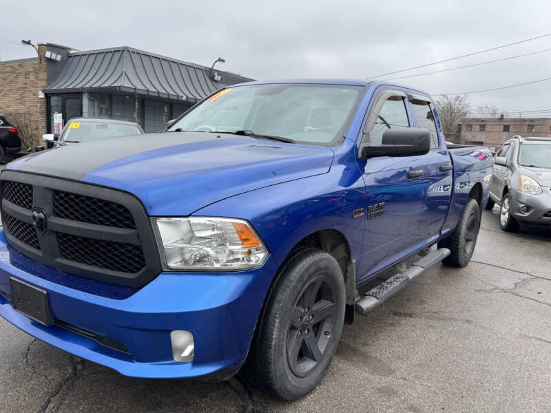 2017 RAM 1500 for sale at Valley Auto Finance in Girard OH