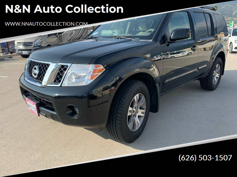 2010 Nissan Pathfinder for sale at n&n auto collection inc in Pasadena CA