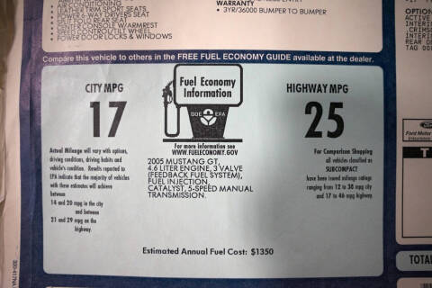 2005 Ford Mustang GT Premium