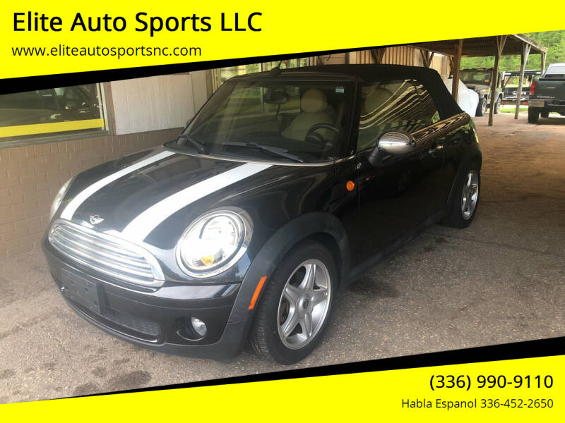 2010 MINI Cooper for sale at Elite Auto Sports LLC in Wilkesboro NC