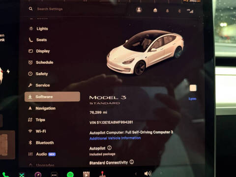 2021 Tesla Model 3 Standard Range Plus