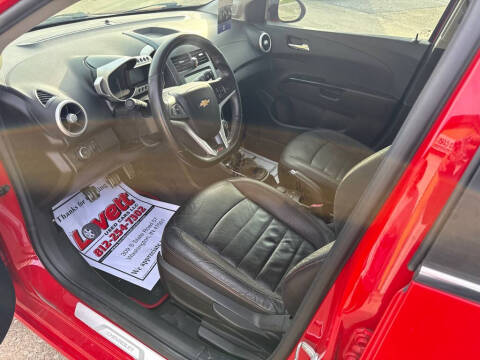 2013 Chevrolet Sonic RS Manual