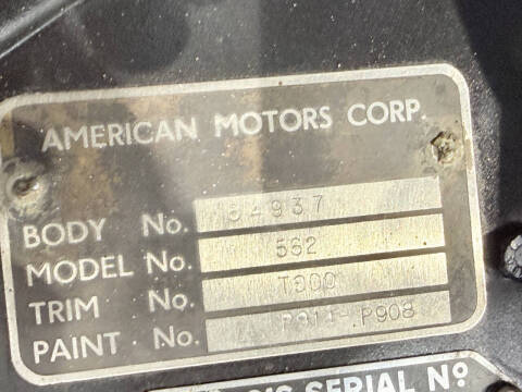 1960 Nash Metropolitan