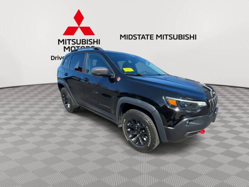 Used 2021 Jeep Cherokee Trailhawk with VIN 1C4PJMBX4MD248392 for sale in Auburn, MA