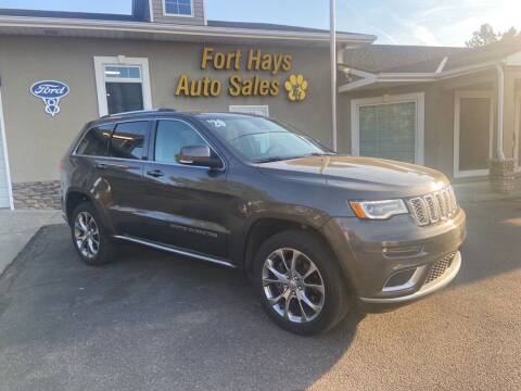 2020 Jeep Grand Cherokee for sale at Fort Hays Auto Sales in Hays KS