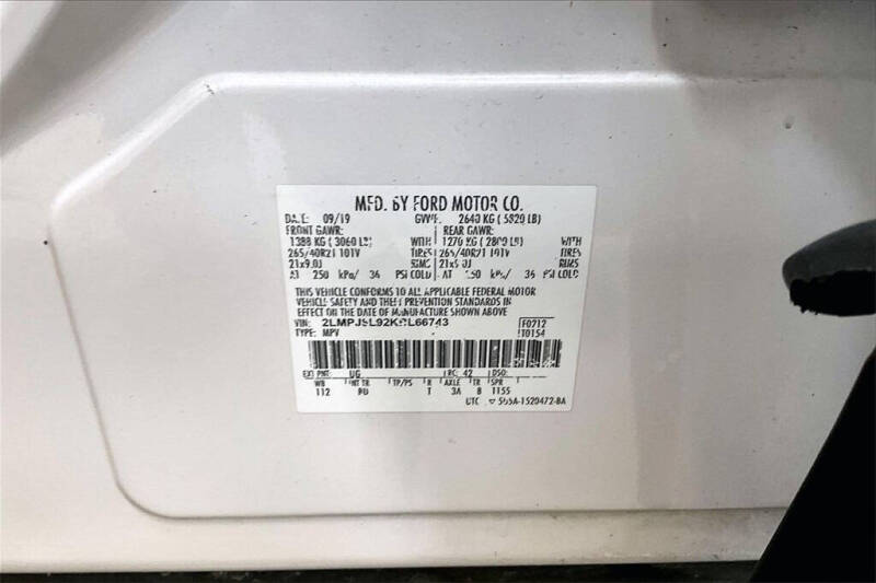 2019 Lincoln Nautilus Reserve