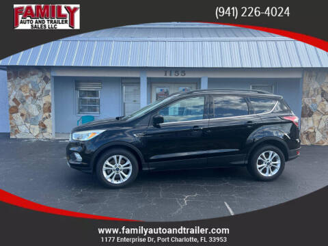 2018 Ford Escape for sale at Family Auto and Trailer Sales LLC in Port Charlotte FL