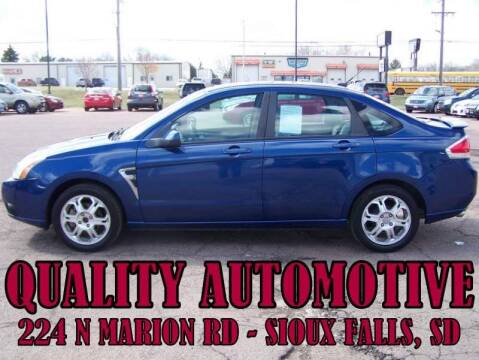 2008 Ford Focus for sale at Quality Automotive in Sioux Falls SD